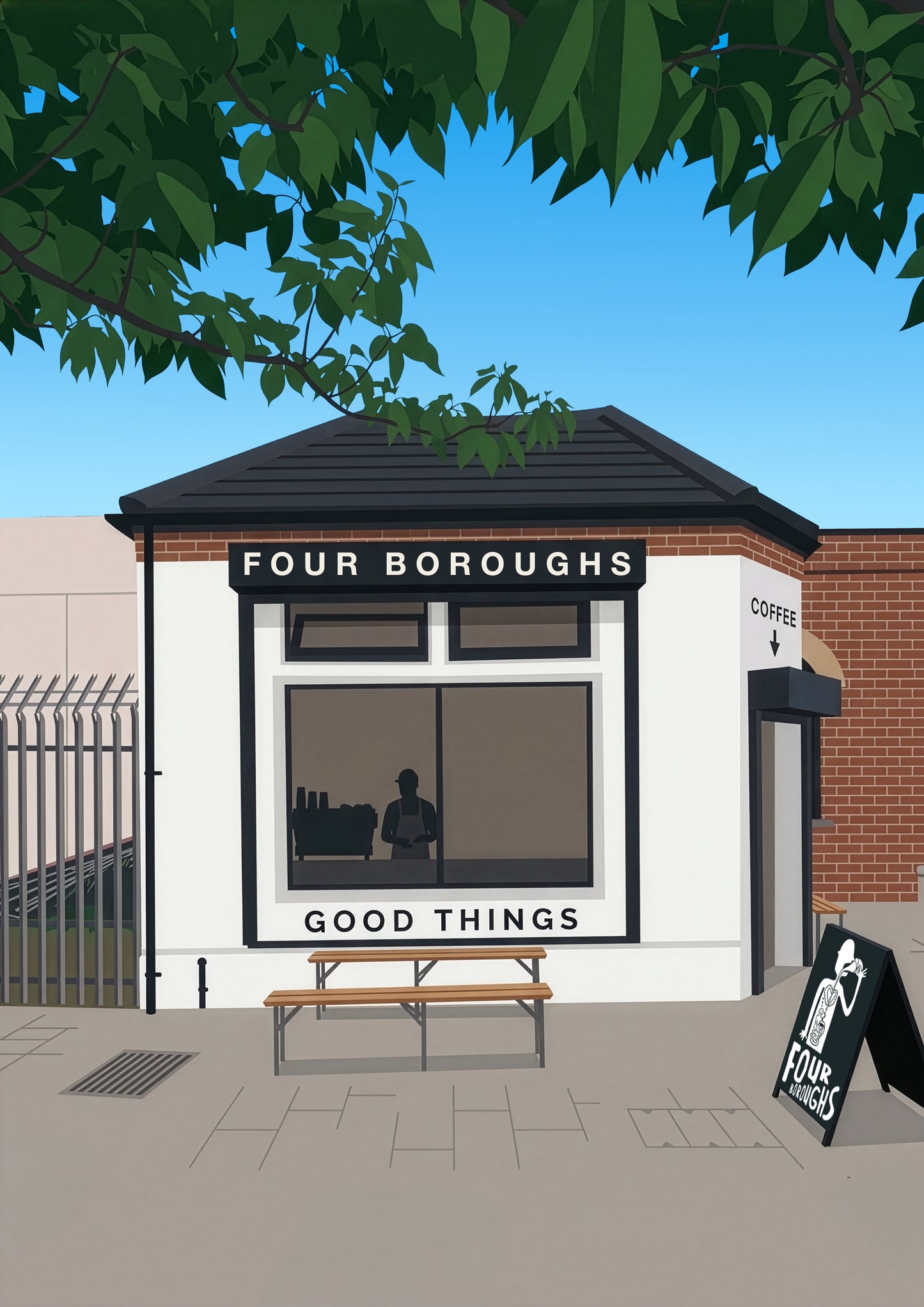 Four Boroughs Print Norwood Junction