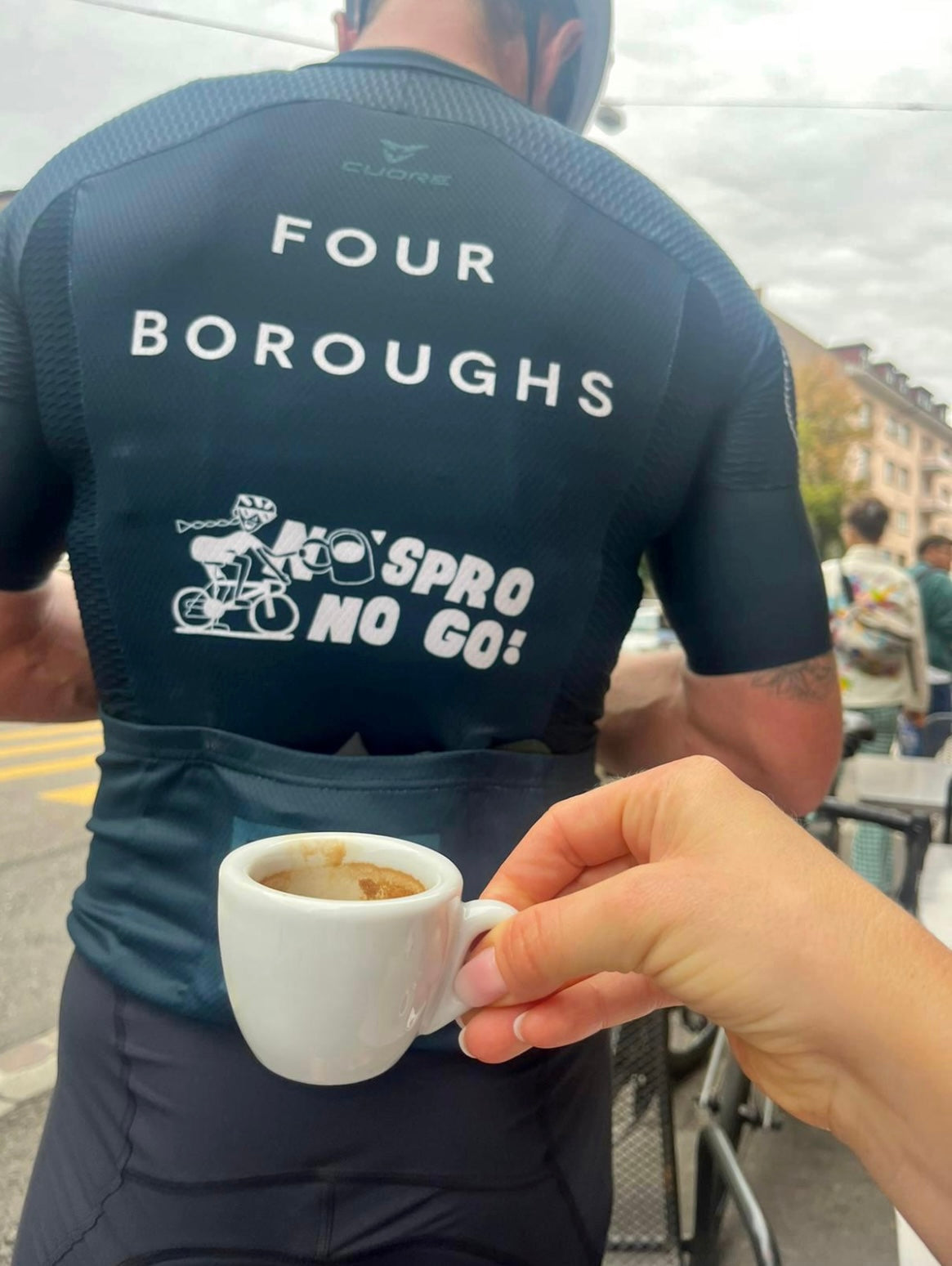 Cuore x Four Boroughs aero jersey